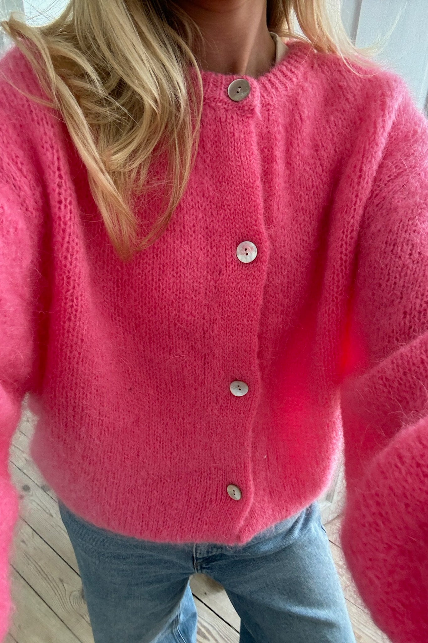 Ida Cardigan Rosa