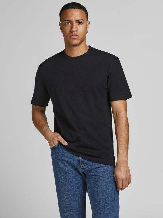 JJERELAXED Relaxed T-Shirt Black