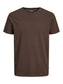 JJEORGANIC Basic T-Shirt Brown
