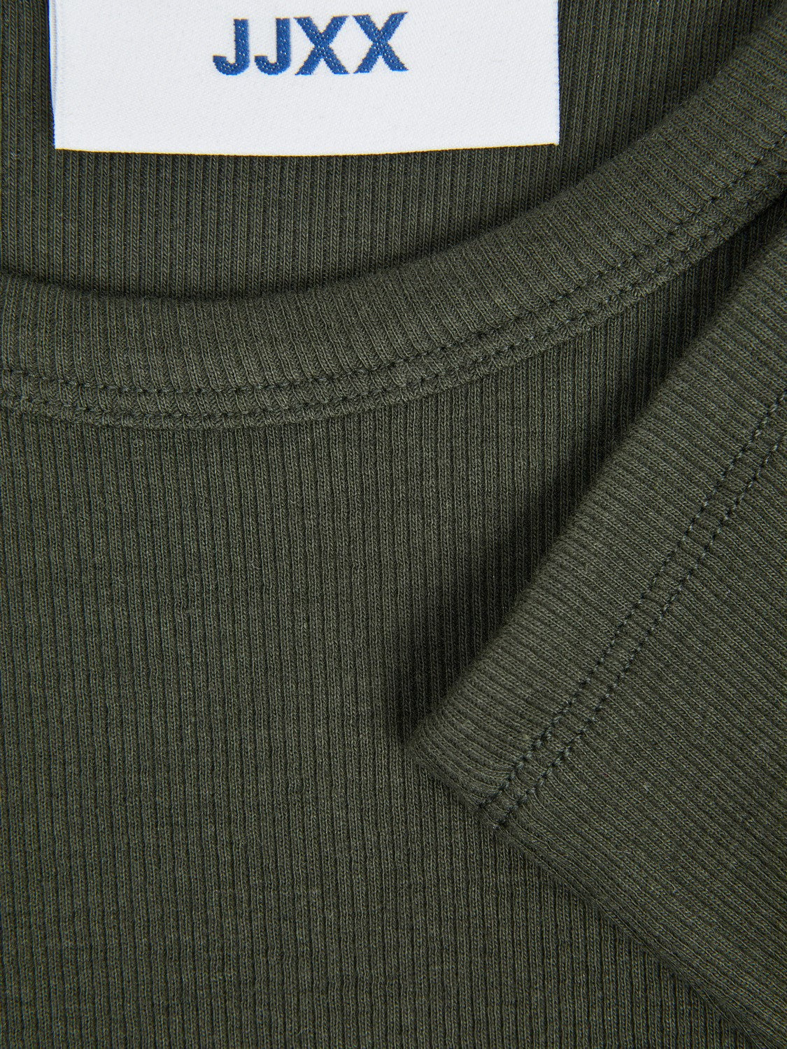 JXFELINE Crop Top Sweater Green 