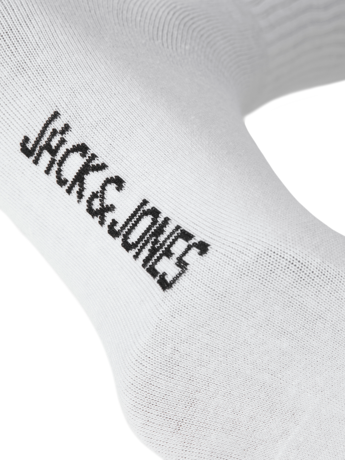 JACCHARLES Tennis Sokker 3pk Hvit