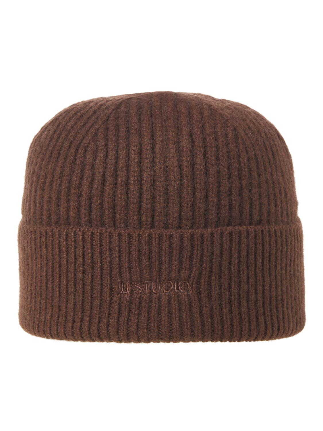 JACPLUMP Knit Beanie Ull Brun