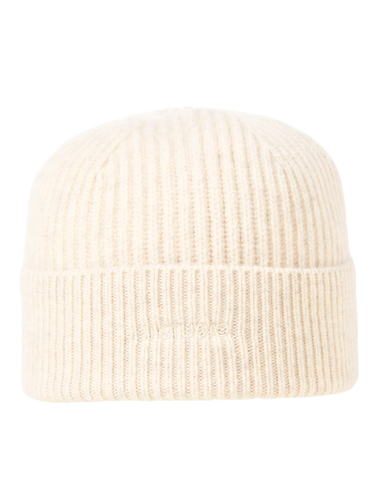 JACPLUMP Knit Beanie Ull Beige