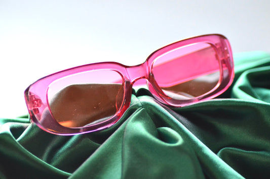 Britney Solbriller Clear Pink