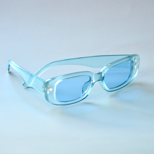 Britney Sunglasses Clear Blue
