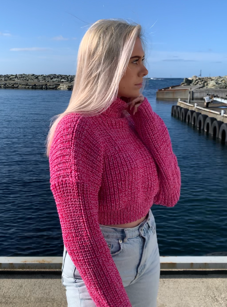 JOFRID Sweater Hot Pink