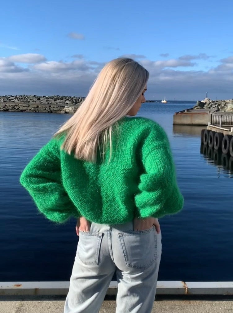 Karoline Sweater Pop Green